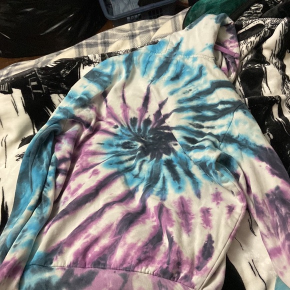 Reckless tie dye hoodie size small men’s - Picture 3 of 3